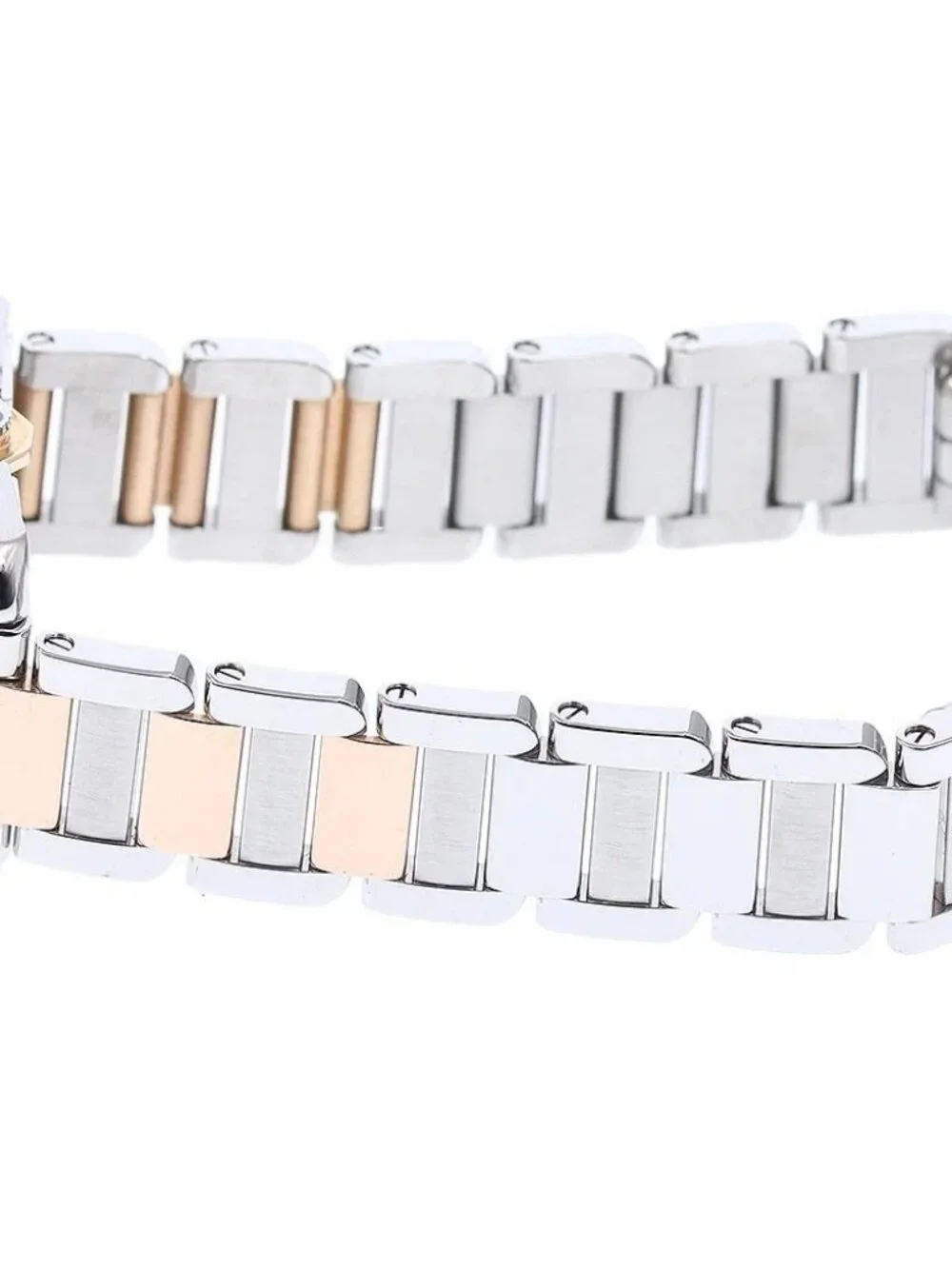 CARTIER Tank Anglaze SM W5310036 Silver Dial Quartz Ladies Watch_950688 - Picture 5 of 7
